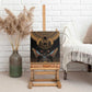 Ancient Egypt Scarab Beetle Canvas Wall Art Hieroglyphs Alphabet Pattern