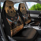 Ancient Egypt Scarab Beetle Car Seat Cover Hieroglyphs Alphabet Pattern