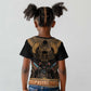 Ancient Egypt Scarab Beetle Kid T shirt Hieroglyphs Alphabet Pattern