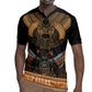 Ancient Egypt Scarab Beetle Rugby Jersey Hieroglyphs Alphabet Pattern
