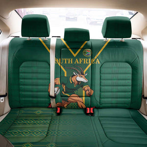 South Africa Rugby Back Car Seat Cover Go Springboks - African Pride