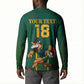 Custom South Africa Rugby Button Sweatshirt Go Springboks