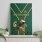South Africa Rugby Canvas Wall Art Go Springboks - African Pride