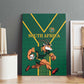 South Africa Rugby Canvas Wall Art Go Springboks - African Pride