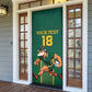 Custom South Africa Rugby Door Cover Go Springboks - African Pride
