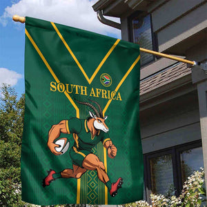 South Africa Rugby Garden Flag Go Springboks - African Pride