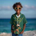 Custom South Africa Rugby Kid Hawaiian Shirt Go Springboks LT18