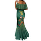 Custom South Africa Rugby Mermaid Dress Go Springboks - African Pride