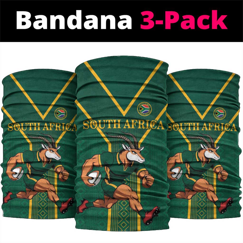 South Africa Rugby Neck Gaiter Go Springboks by African Pride