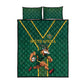 South Africa Rugby Quilt Bed Set Go Springboks - African Pride