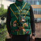Custom South Africa Rugby Sleeveless Puffer Jacket Go Springboks - African Pride