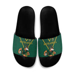 South Africa Rugby Slide Sandals Go Springboks - African Pride