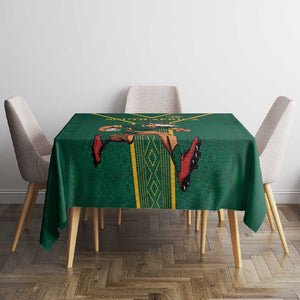 South Africa Rugby Tablecloth Go Springboks - African Pride