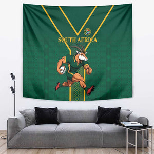 South Africa Rugby Tapestry Go Springboks - African Pride