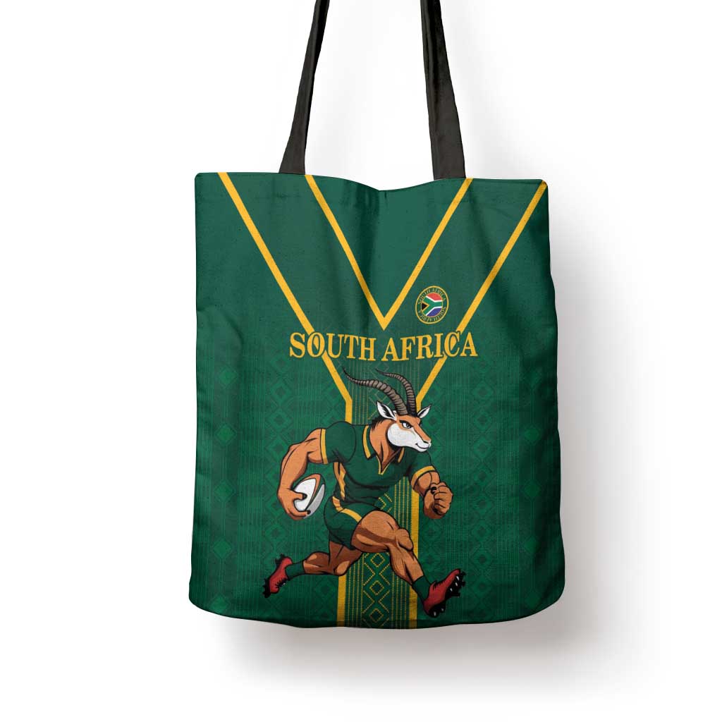 South Africa Rugby Tote Bag Go Springboks by African Pride