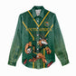Custom South Africa Rugby Women Casual Shirt Go Springboks - African Pride
