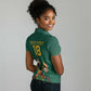 Custom South Africa Rugby Women Polo Shirt Go Springboks - African Pride