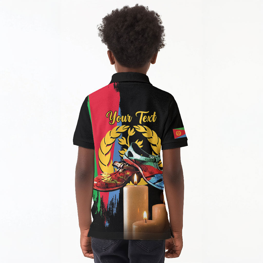 Personalized Eritrea Martyrs Day Kid Polo Shirt Honoring the Fallen