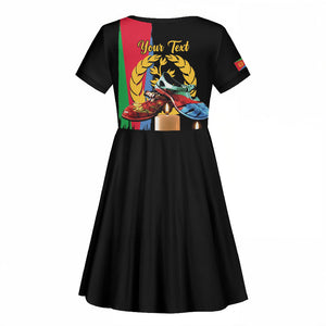 Personalized Eritrea Martyrs Day Kid Short Sleeve Dress Honoring the Fallen