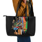 Eritrea Martyrs Day Leather Tote Bag Honoring the Fallen