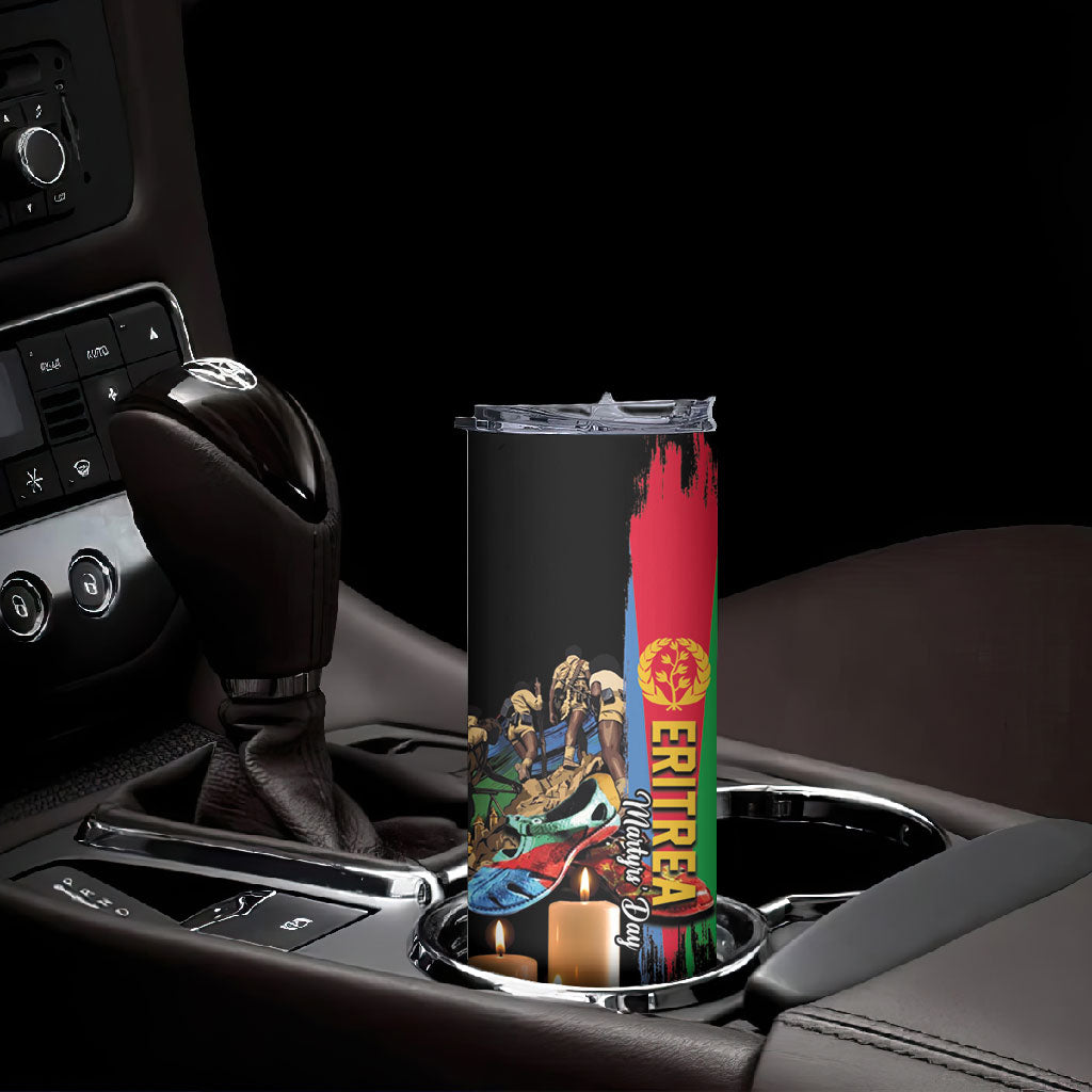 Personalized Eritrea Martyrs Day Skinny Tumbler Honoring the Fallen
