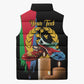 Personalized Eritrea Martyrs Day Sleeveless Puffer Jacket Honoring the Fallen