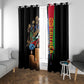 Eritrea Martyrs Day Window Curtain Honoring the Fallen