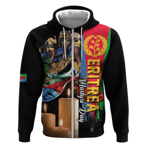 Personalized Eritrea Martyrs Day Zip Hoodie Honoring the Fallen