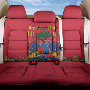 Afro-Haitians Independence Day Back Car Seat Cover Le Marron Inconnu Unity Makes Strength - African Pride