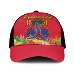 Afro-Haitians Independence Day Baseball Net Cap Le Marron Inconnu Unity Makes Strength - African Pride
