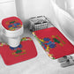 Afro-Haitians Independence Day Bathroom Set Le Marron Inconnu Unity Makes Strength