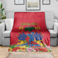 Afro-Haitians Independence Day Blanket Le Marron Inconnu Unity Makes Strength - African Pride