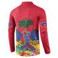 Afro-Haitians Independence Day Button Sweatshirt Le Marron Inconnu Unity Makes Strength