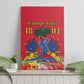 Afro-Haitians Independence Day Canvas Wall Art Le Marron Inconnu Unity Makes Strength - African Pride