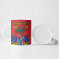 Afro-Haitians Independence Day Ceramic Mug Le Marron Inconnu Unity Makes Strength