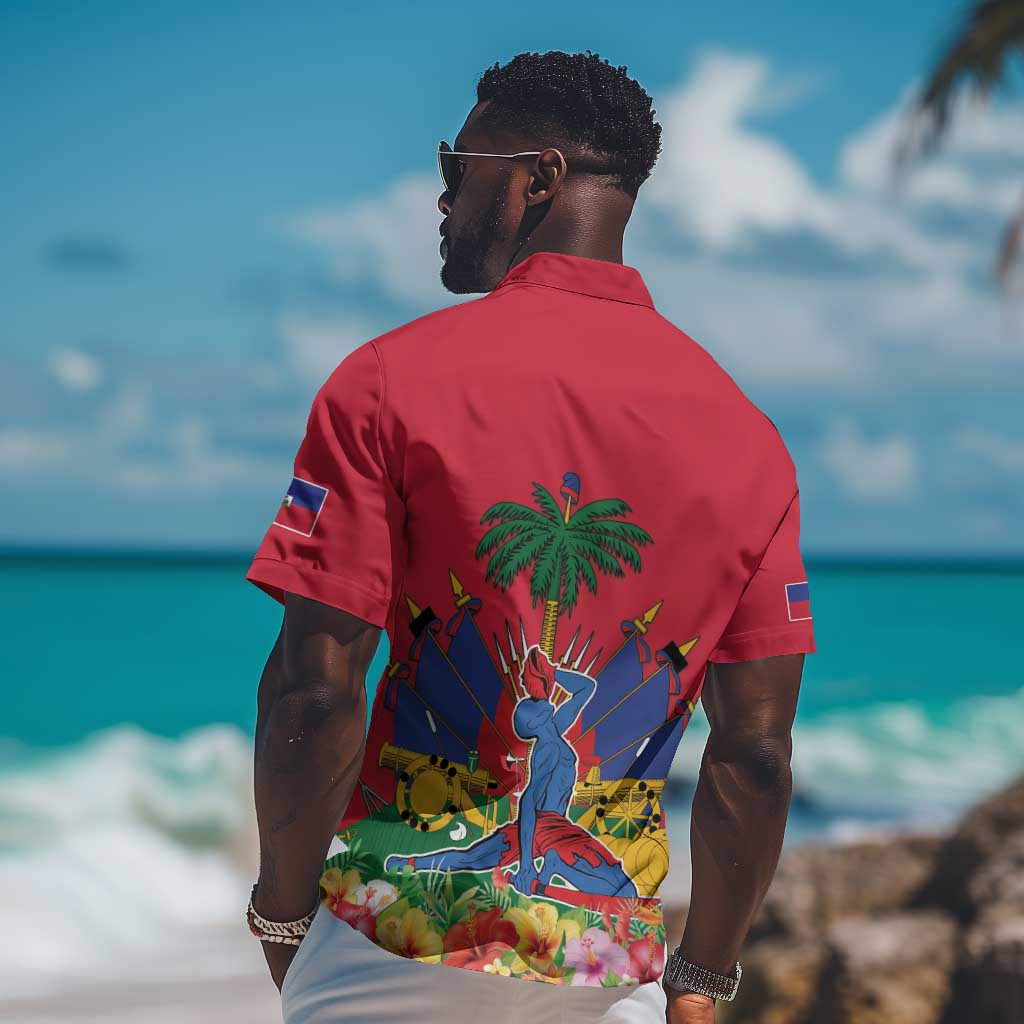 Afro-Haitians Independence Day Hawaiian Shirt Le Marron Inconnu Unity Makes Strength - African Pride