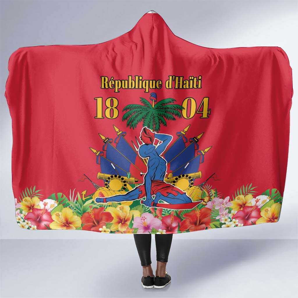 Afro-Haitians Independence Day Hooded Blanket Le Marron Inconnu Unity ...