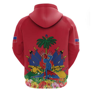 Afro-Haitians Independence Day Hoodie Le Marron Inconnu Unity Makes Strength - African Pride