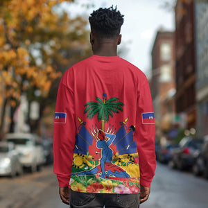 Afro-Haitians Independence Day Long Sleeve Shirt Le Marron Inconnu Unity Makes Strength - African Pride