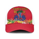 Afro-Haitians Independence Day Mesh Trucker Cap Le Marron Inconnu Unity Makes Strength - African Pride