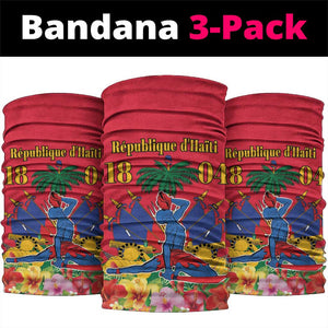 Afro-Haitians Independence Day Neck Gaiter Le Marron Inconnu Unity Makes Strength - African Pride