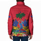 Afro-Haitians Independence Day Padded Jacket Le Marron Inconnu Unity Makes Strength