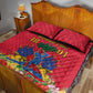 Afro-Haitians Independence Day Quilt Bed Set Le Marron Inconnu Unity Makes Strength - African Pride