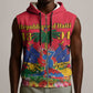 Afro-Haitians Independence Day Sleeveless Zip Hoodie Le Marron Inconnu Unity Makes Strength - African Pride