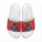 Afro-Haitians Independence Day Slide Sandals Le Marron Inconnu Unity Makes Strength