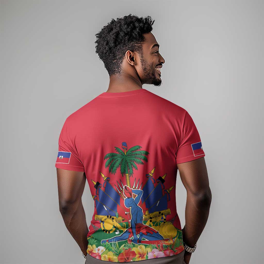 Afro-Haitians Independence Day T shirt Le Marron Inconnu Unity Makes Strength - African Pride