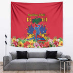 Afro-Haitians Independence Day Tapestry Le Marron Inconnu Unity Makes Strength - African Pride