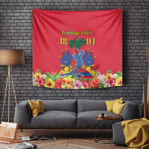 Afro-Haitians Independence Day Tapestry Le Marron Inconnu Unity Makes Strength - African Pride