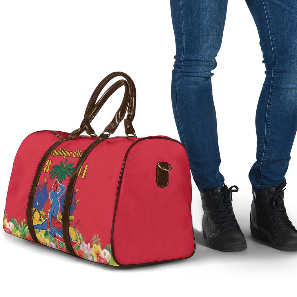 Afro-Haitians Independence Day Travel Bag Le Marron Inconnu Unity Makes Strength