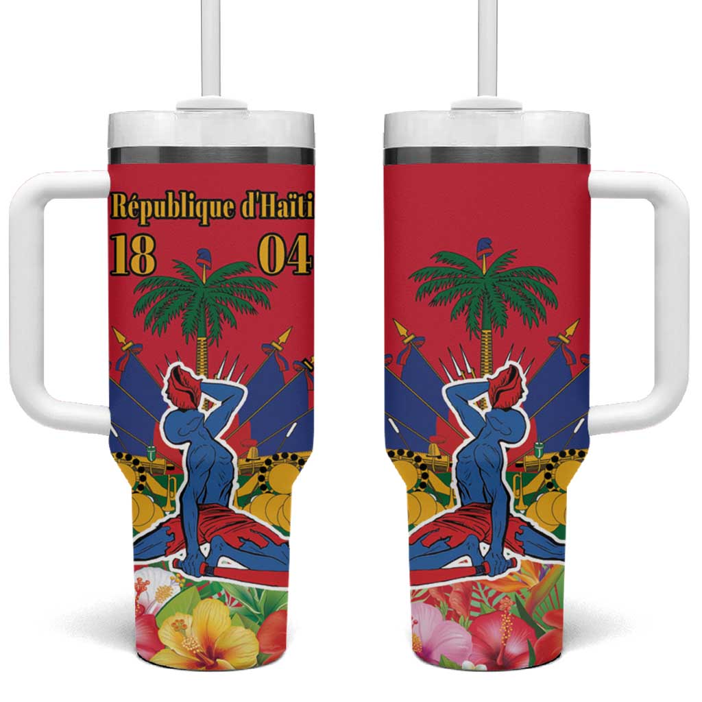 Afro-Haitians Independence Day Tumbler With Handle Le Marron Inconnu ...